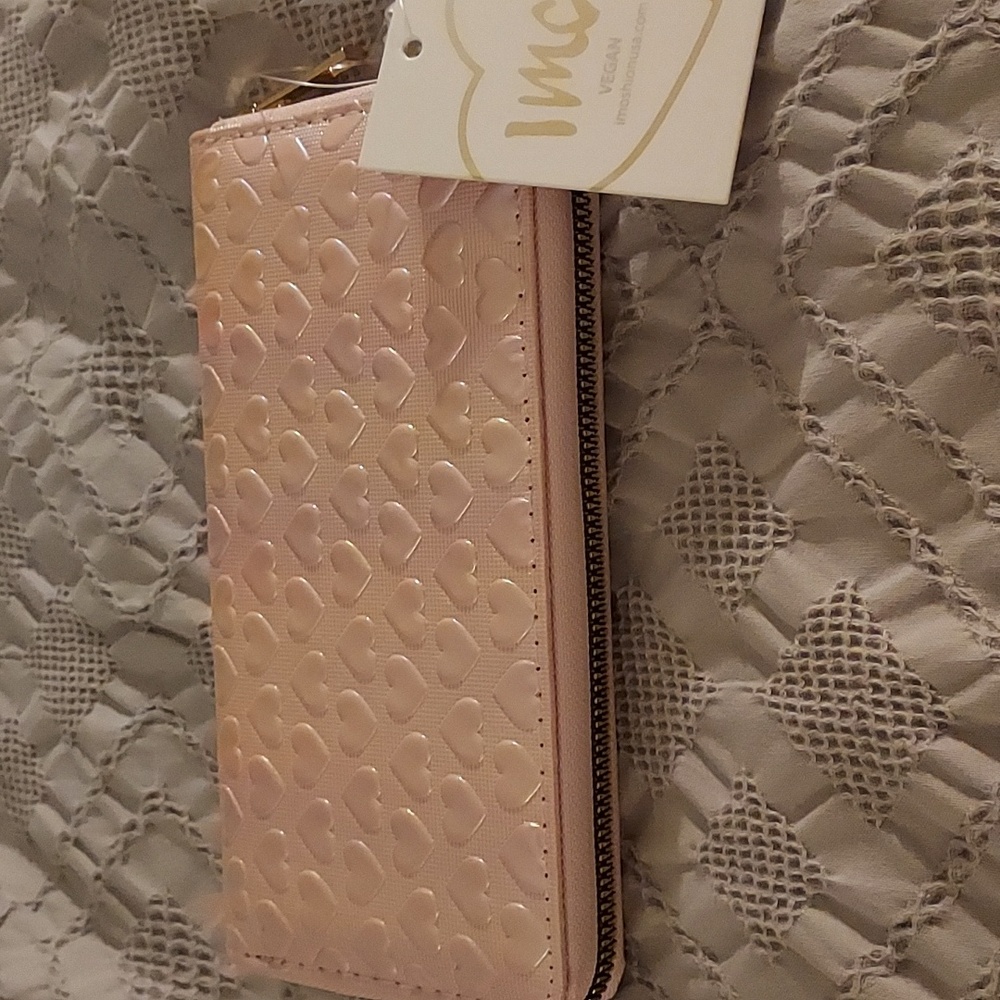 NWT Pink/Pearl Imoshion wallet
